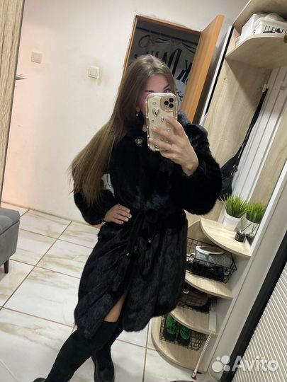 Шуба норковая