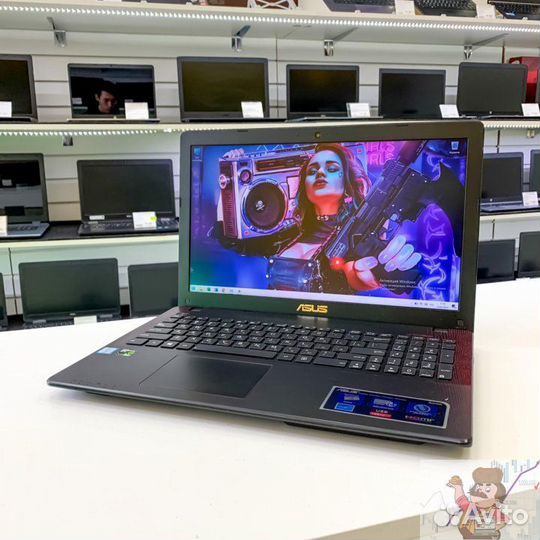 Игровой Asus + Full HD + GeForce + гарантия год