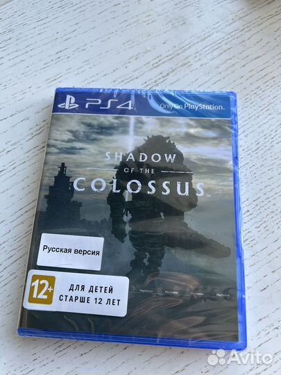 Новый диск Shadow of the Colossus ps4
