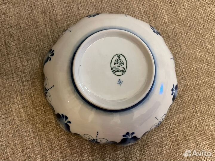 Салатник Гжель