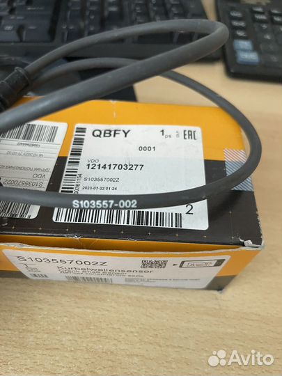 Датчик коленвала бмв Е39 М52 VDO 12141703277