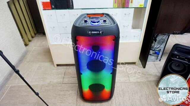 Музыкальная Колонка ZQS6213 Silver с Доставкой