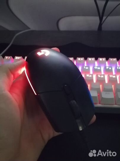 Игровая мышка logitech