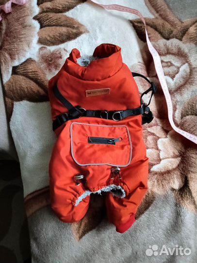 Комбинезон для собаки(мелких пород) зимний