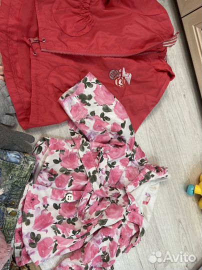 Вещи пакетом на девочку 92-98