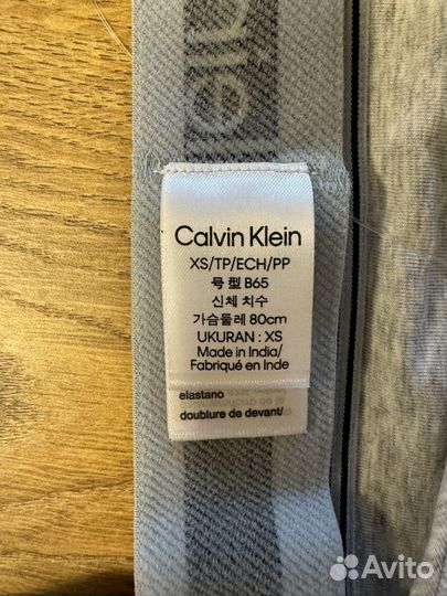 Calvin klein топ бра xs оригинал