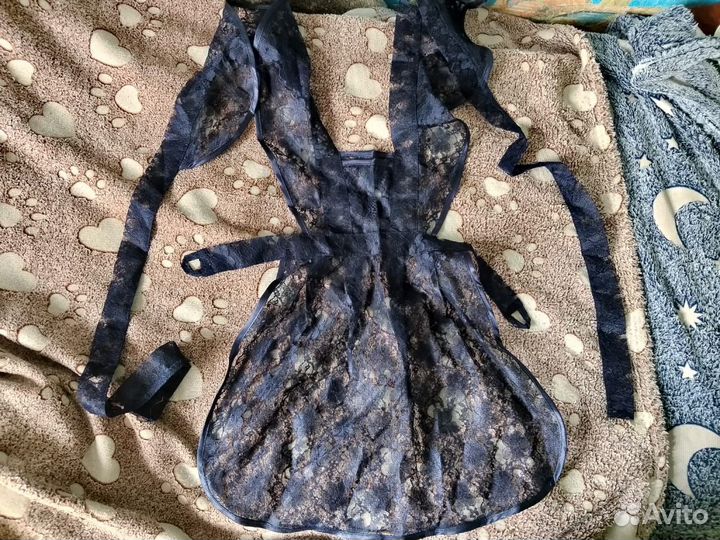 Белый школьный фартук 134