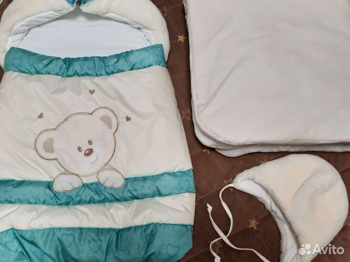 Конверт на выписку зимний