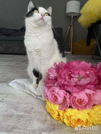 Цветочный ободок для волос