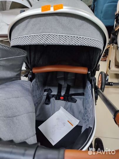 Коляска люкс мом 3в1