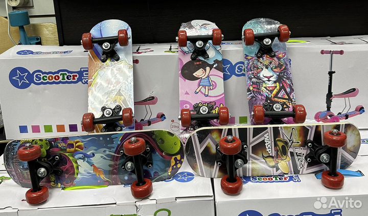 Скейтборд детский новый
