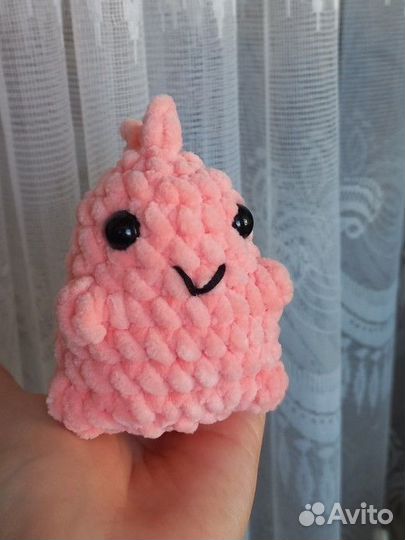 Вязаные игрушки амигуруми динозавр