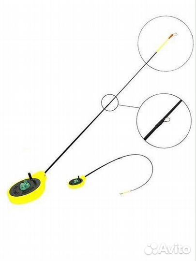 Зимняя удочка Безкивковая Акара Akara на мормышку