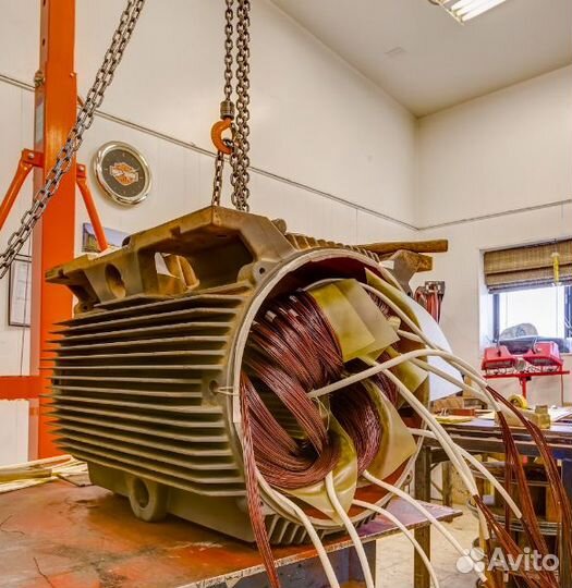 Ремонт / перемотка электродвигателей