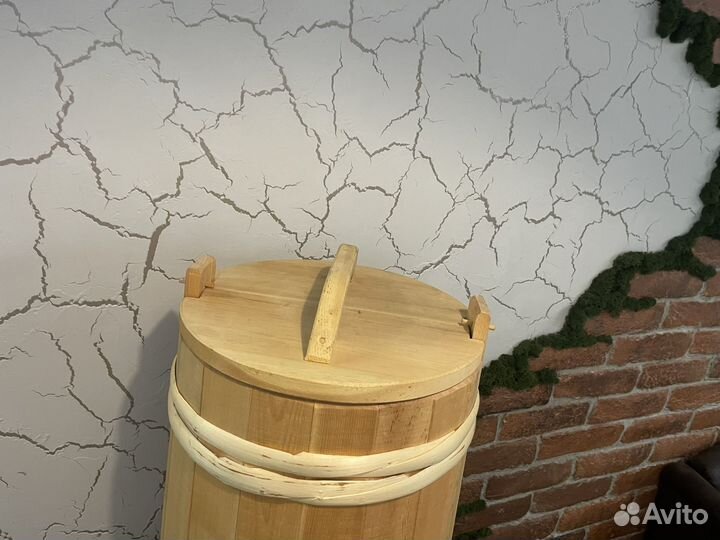 Кадка кедровая для засолки 30 литров