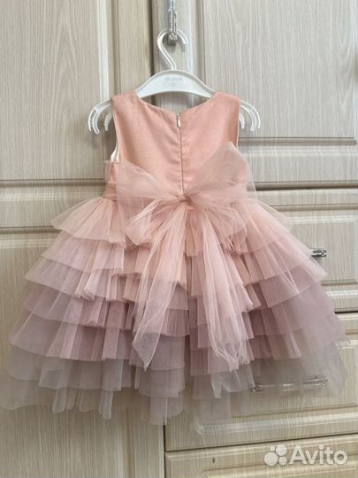 Нарядное платье для девочки 86 92