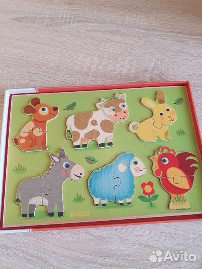 Djeco пазлы для детей от 1 года