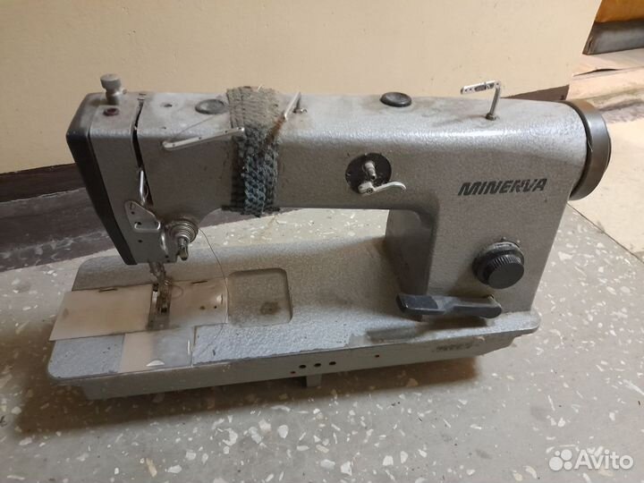 Швейная машинка minerva, минерва, промышленная