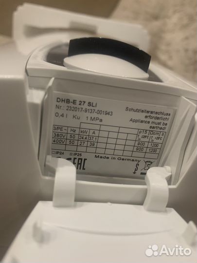 Трехфазный проточный водонагреватель