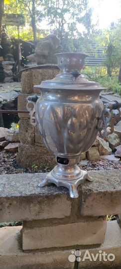 Самовар дровяной СССР 7л, самовар электрический 5л