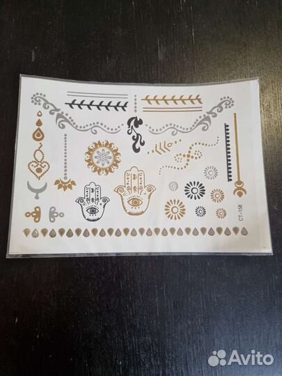 Флэш-тату, временные тату