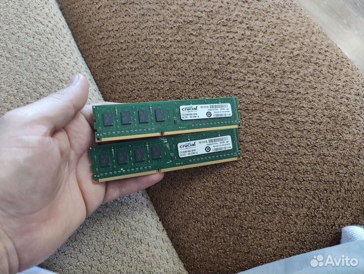 Crucial DDR3 1600mhz 2x4gb