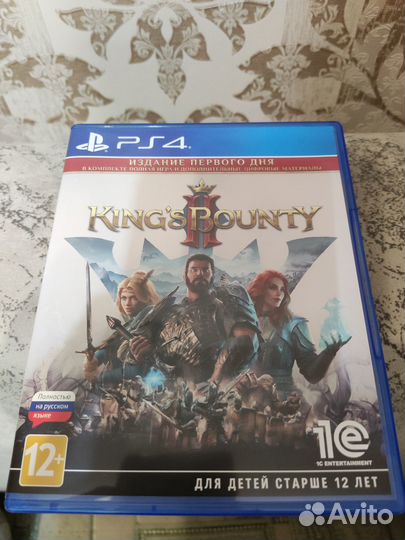 Продам king bounty 2 ps4