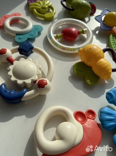 Погремушки прорезыватели