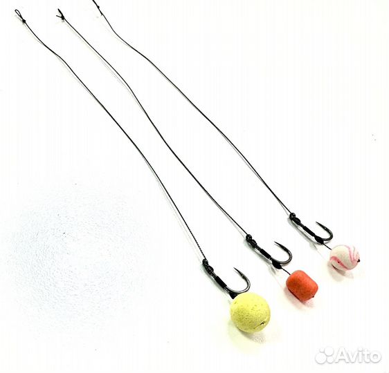 Готовые карповые поводки