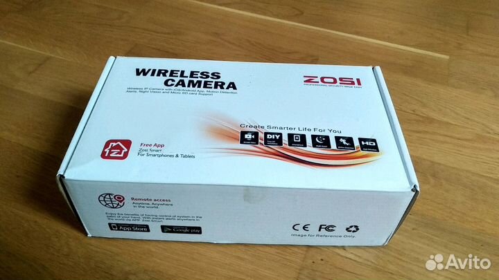 Wi Fi IP камера видеонаблюдения zosi 1NB-2622MW