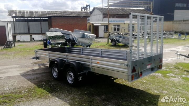 Прицеп мзса 817735.022 под 2 квадроцикла