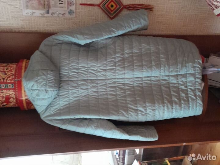 Демесезонное пальто 52