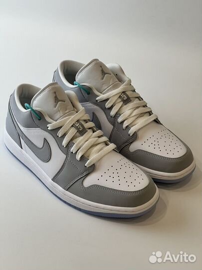 Nike Air Jordan 1 low wolf grey Оригинал
