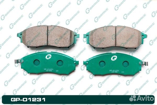 Колодки G-brake GP-01231 GP-01231 G-brake