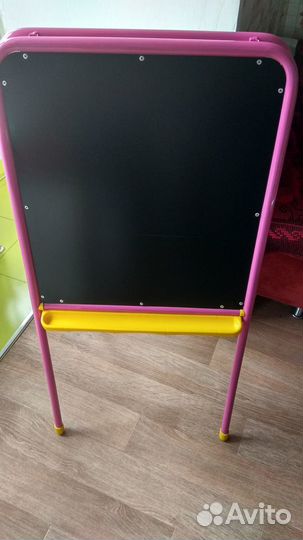 Доска-мольберт магнитная маркерно-меловая