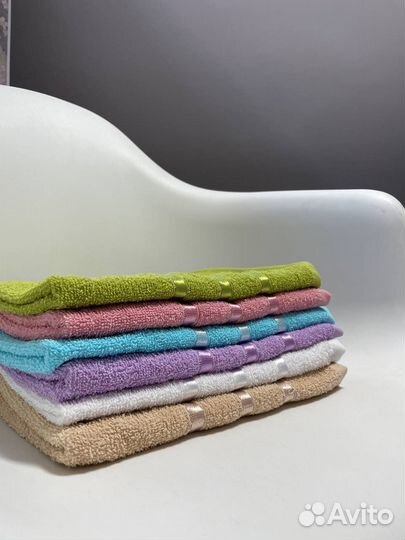 Махровые полотенца новые