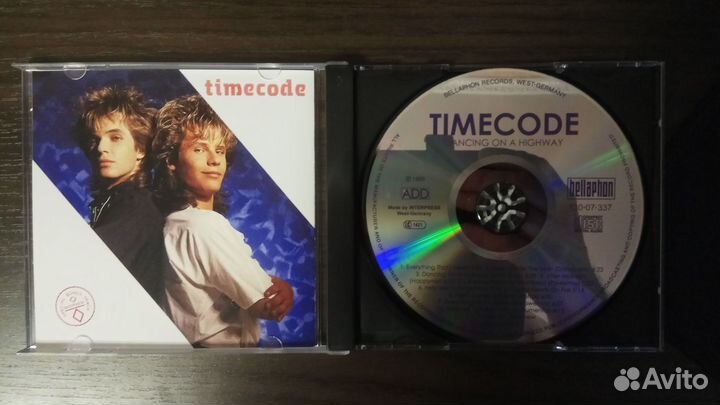 CD-R Timecode - Dancing On A Highway (редкость)