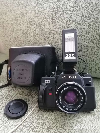 Фотоаппарат пленочный zenith 122 со вспышкой