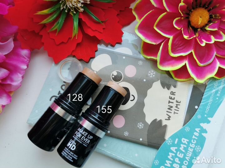 Make Up For Ever тональный, для бровей, тени, пома