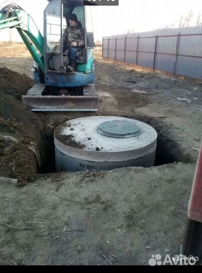 Септики из бетонных колец (Жби) любой сложности