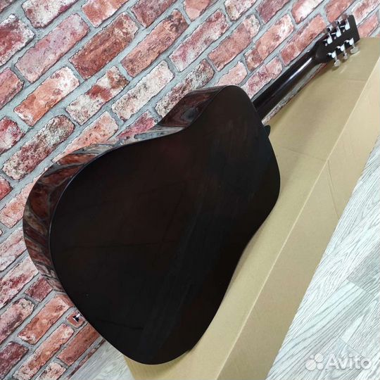 Гитара акустическая новая аналог Fender-Squier