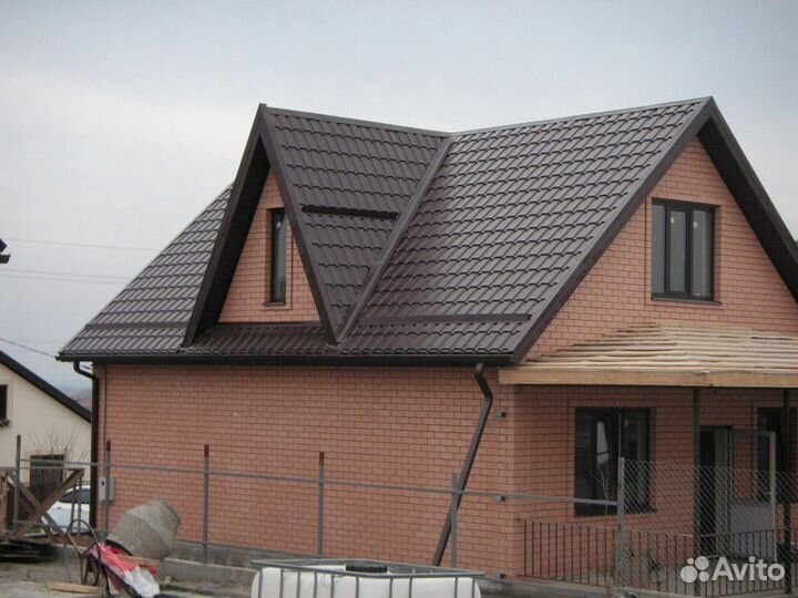 Металлочерепица Атлас GL RAL 1014 0,5