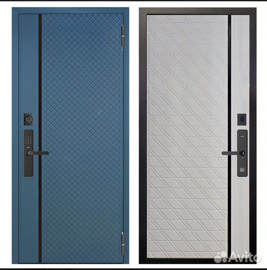 Дверь входная металлическая с электронным замком