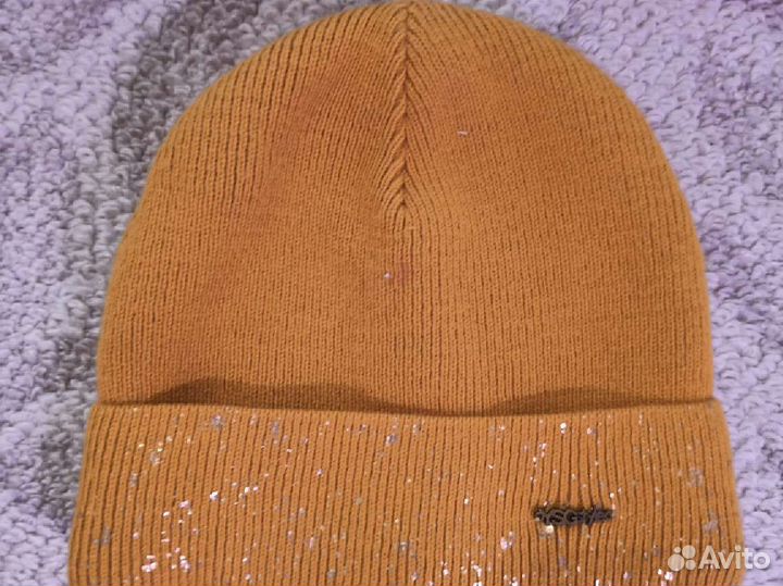 Шапка зимняя вязанная