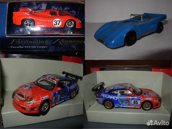 Porsche 1:43 модель разные металл
