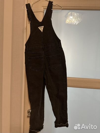 Джинсовый комбинезон для девочки 122
