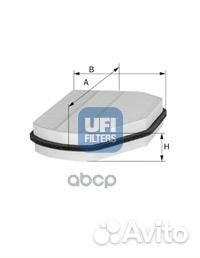 Фильтр салона Mercedes W202,208,210 53.007.00 UFI