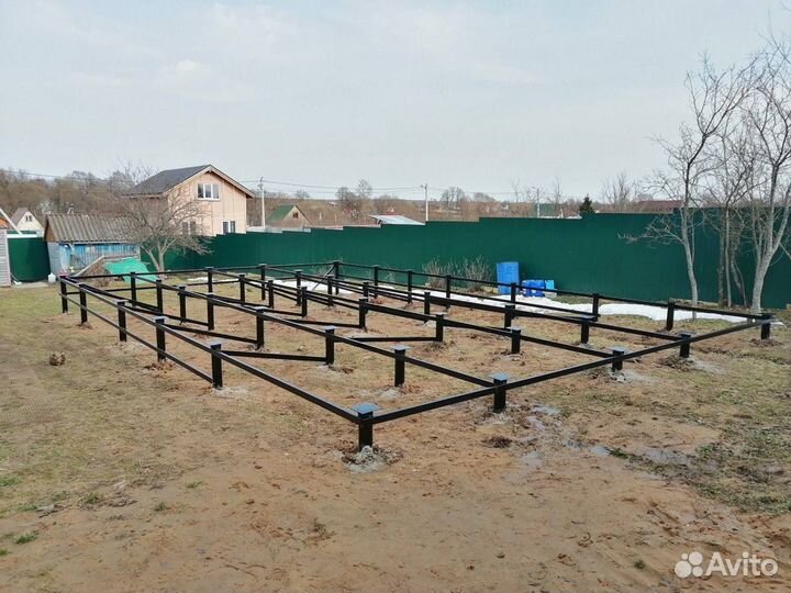 Сваи винтовые под ключ