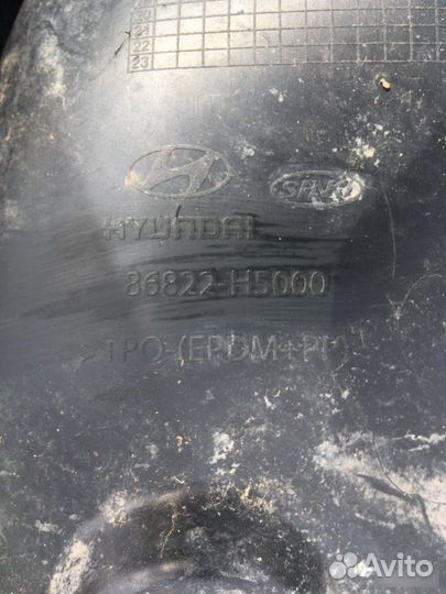 Локер задний правый Hyundai Solaris G4FG