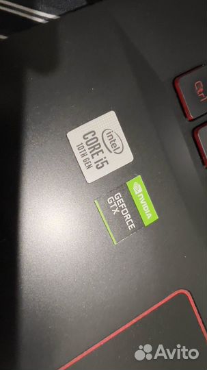 Игровой ноутбук Acer nitro 5 gtx1650ti